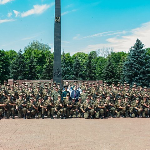 Курсанты военного учебного центра ЮЗГУ приняли присягу