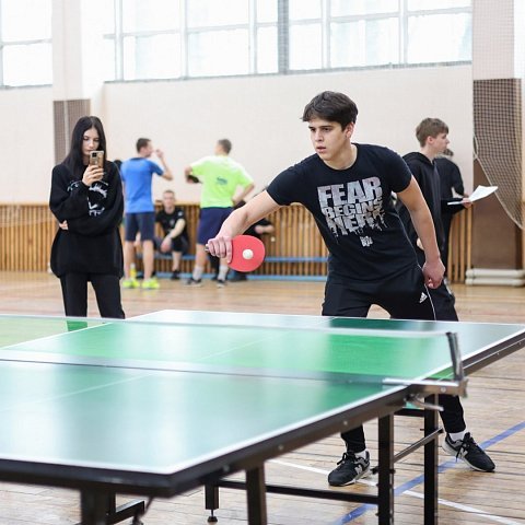 Сборная ЮЗГУ – победитель Спартакиады по настольному теннису
