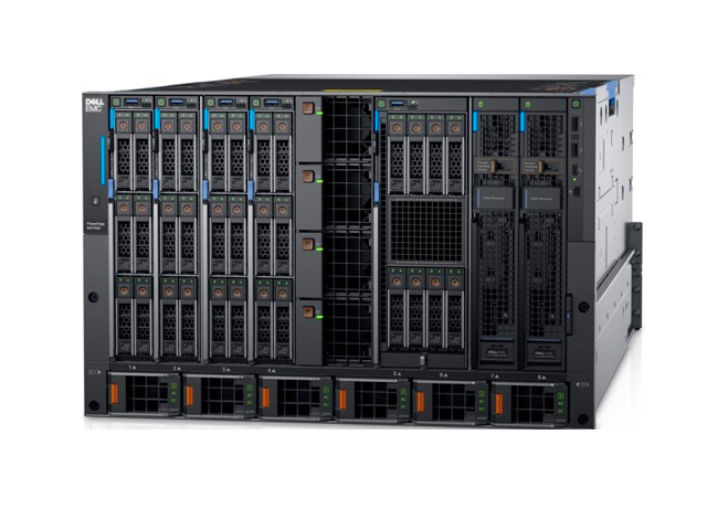 Блейд-шасси Dell EMC PowerEdge MX7000 для программно-определяемых сред 