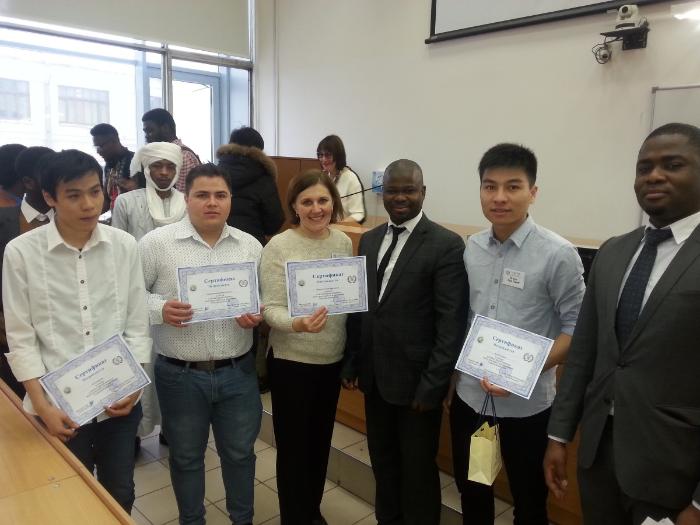 Иностранные студенты ЮЗГУ приняли участие в VI Всероссийской олимпиаде по русскому языку 