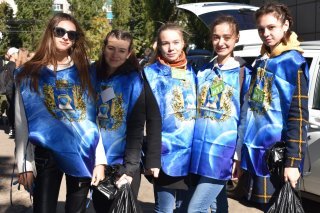Студенты ЮЗГУ приняли участие в «Чистых играх»!