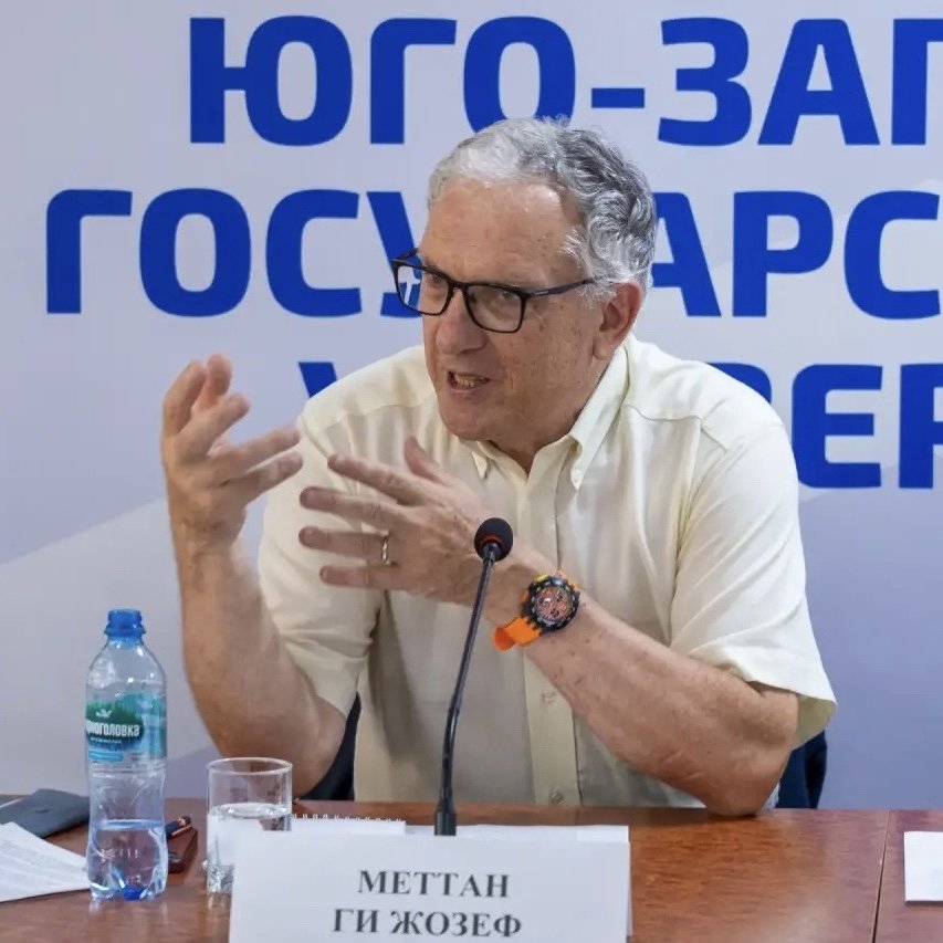 ЮЗГУ посетил швейцарский общественный деятель, писатель и журналист Ги Меттан