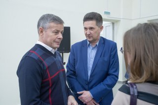 В «Точке кипения» ЮЗГУ прошла встреча Виктора Карамышева с кандидатами в общественные советники мэра (видео)