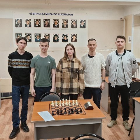 Сборная ЮЗГУ в Спартакиаде по шахматам