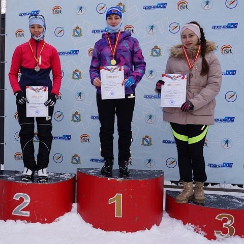 Победа на Кубке Курской области по лыжным гонкам
