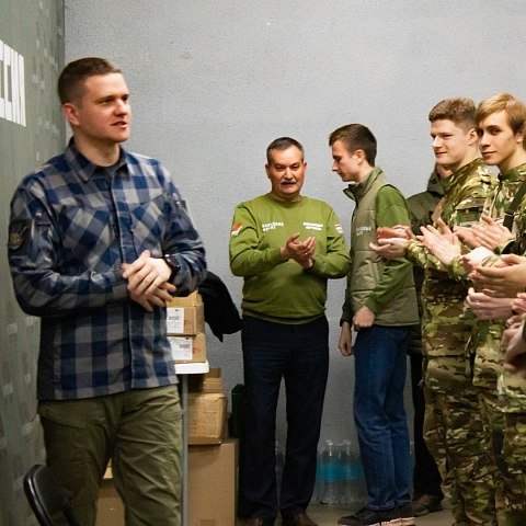 Волонтеры ЮЗГУ встретились с представителем руководства Народного фронта Волонтеры ЮЗГУ встретились с представителем руководства Народного фронта