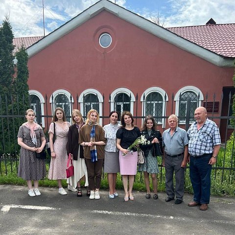 Студенты ЮЗГУ побывали на родине Вячеслава Клыкова в селе Мармыжи