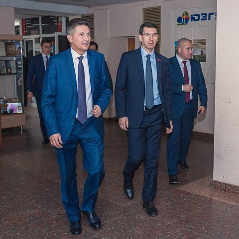ЮЗГУ посетил полномочный представитель Президента РФ в ЦФО Игорь Щёголев