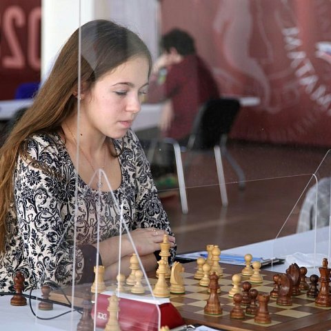 Студентка ЮЗГУ на командном чемпионате России по шахматам