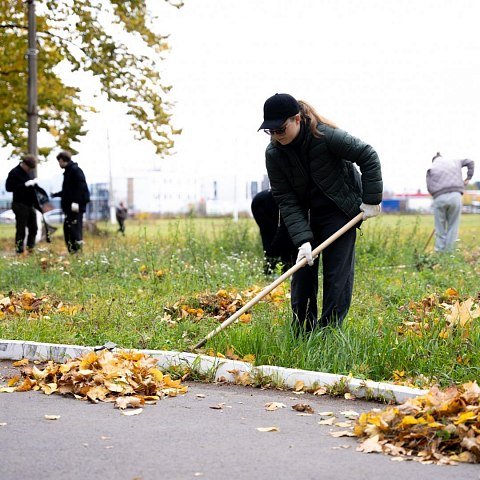 В ЮЗГУ стартовали осенние субботники В ЮЗГУ стартовали осенние субботники