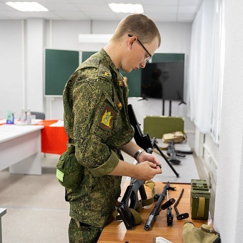 Курсанты военного учебного центра ЮЗГУ сдали итоговый междисциплинарный экзамен