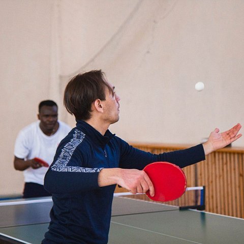 В ЮЗГУ прошел турнир по настольному теннису среди мужчин