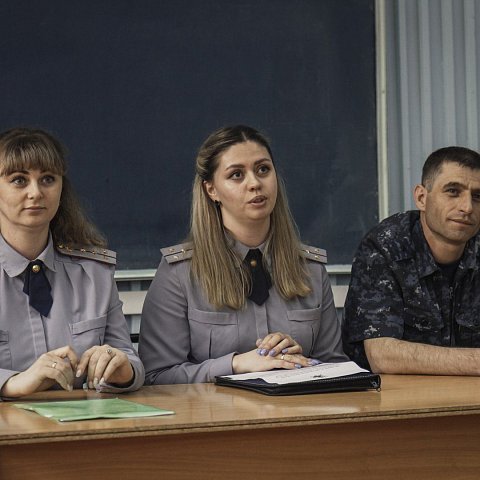 Студенты ЮЗГУ встретились с сотрудниками ФСИН