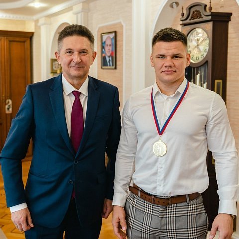 Владимир Орехов встретился с ректором ЮЗГУ