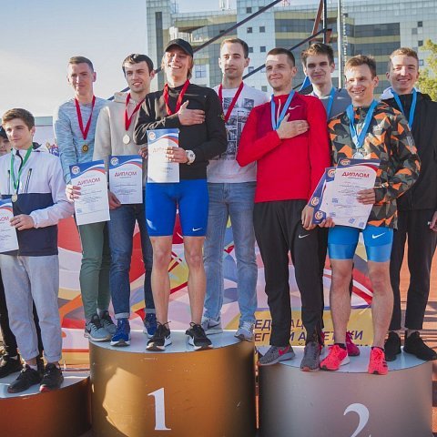 Сборная ЮЗГУ – чемпион спартакиады по легкой атлетике