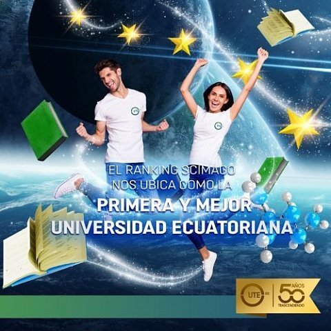 Университет UTE – лучший вуз Эквадора по рейтингу SCImago 2021
