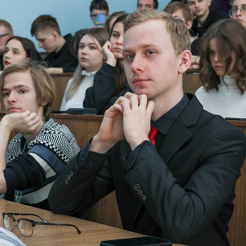 Студенты ЮЗГУ встретились с представителем Избирательной комиссии Курской области 