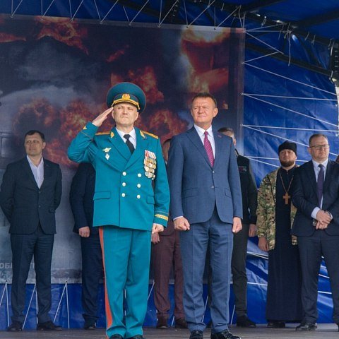 ЮЗГУ представил свои изобретения на торжественном мероприятии в честь 375-летия образования пожарной охраны России